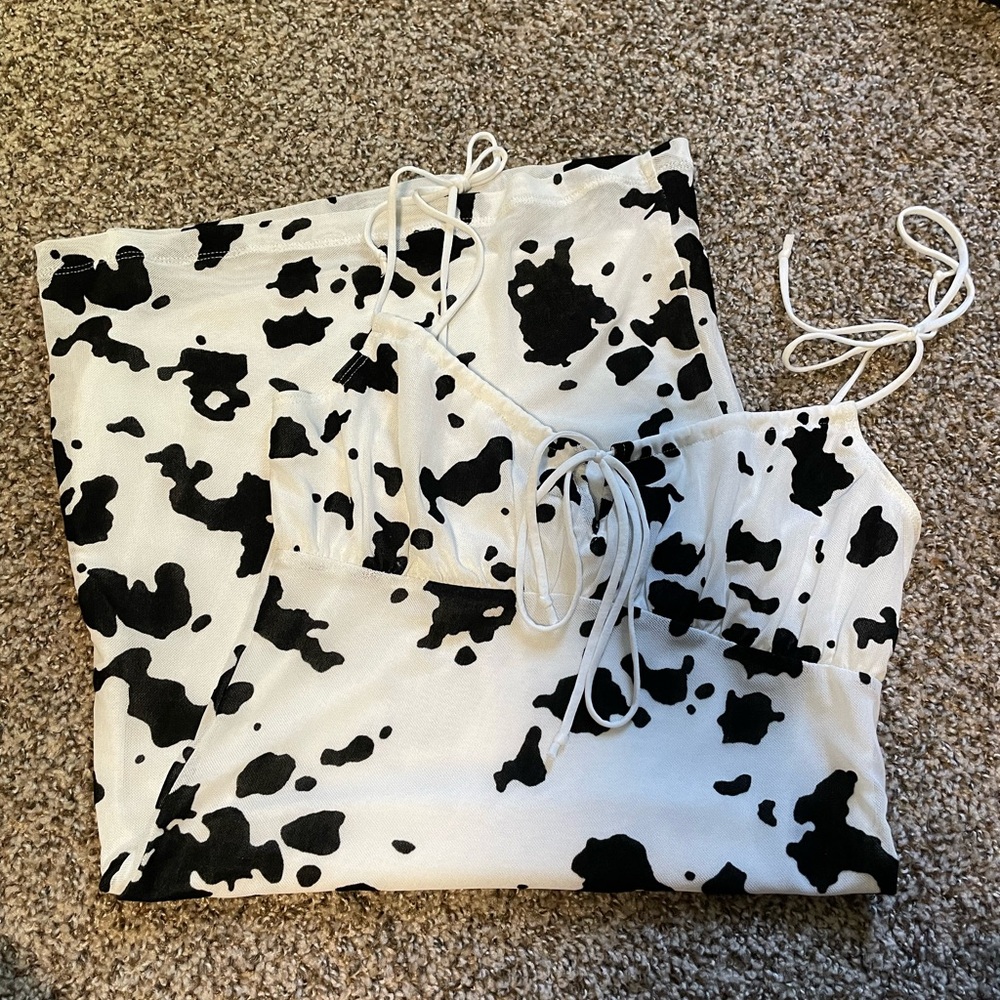 Print dress by MOTEL